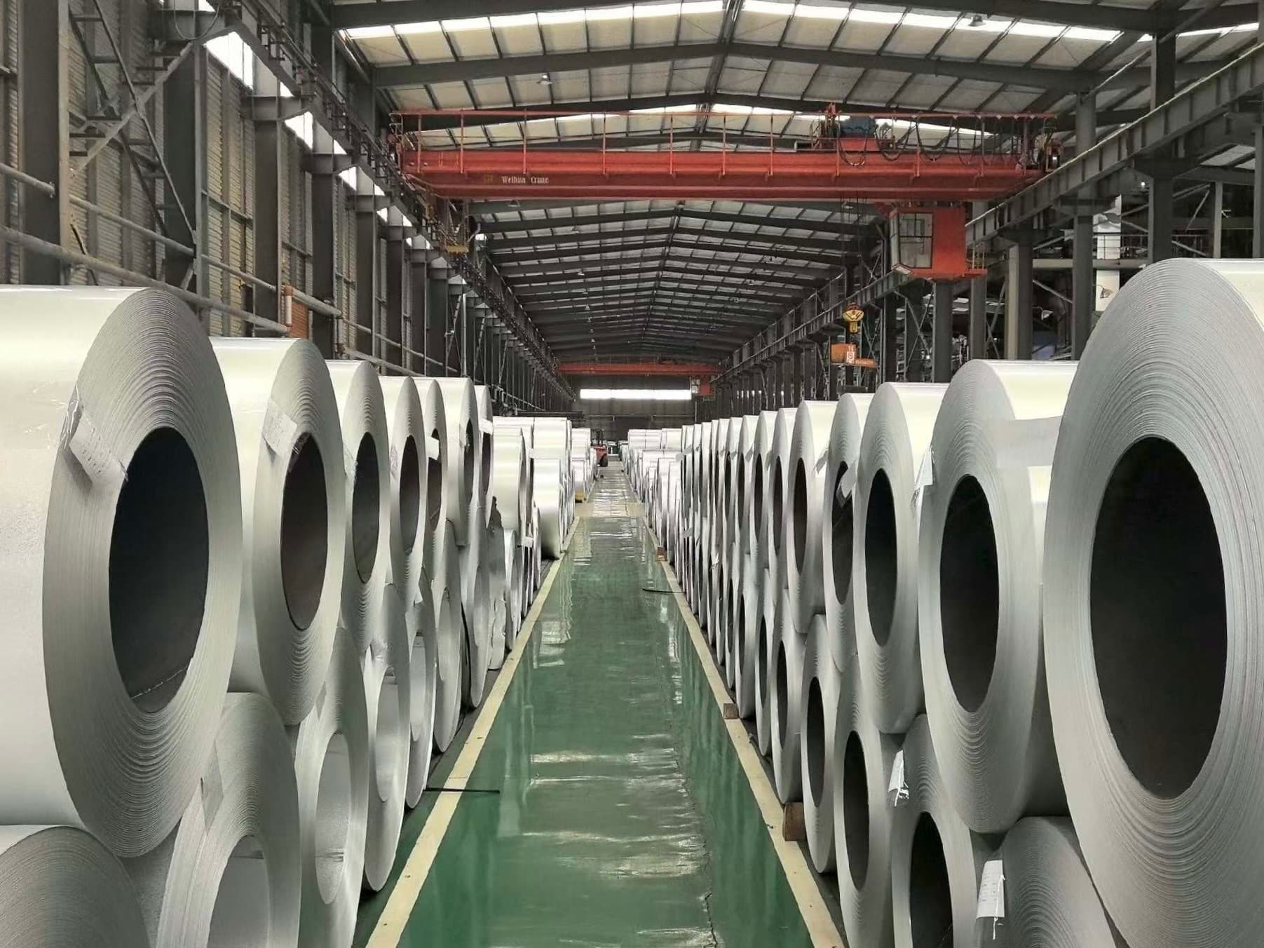 Coreline Steel warehouse